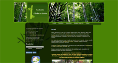 Desktop Screenshot of lesjardinsdombre.com